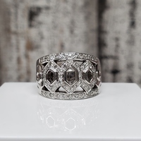 18K .40ctwFancy Design Ring Diamond Ring