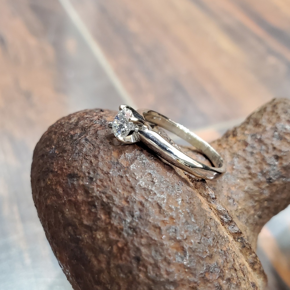 .33ct Round Brilliant Solitaire Diamond Ring