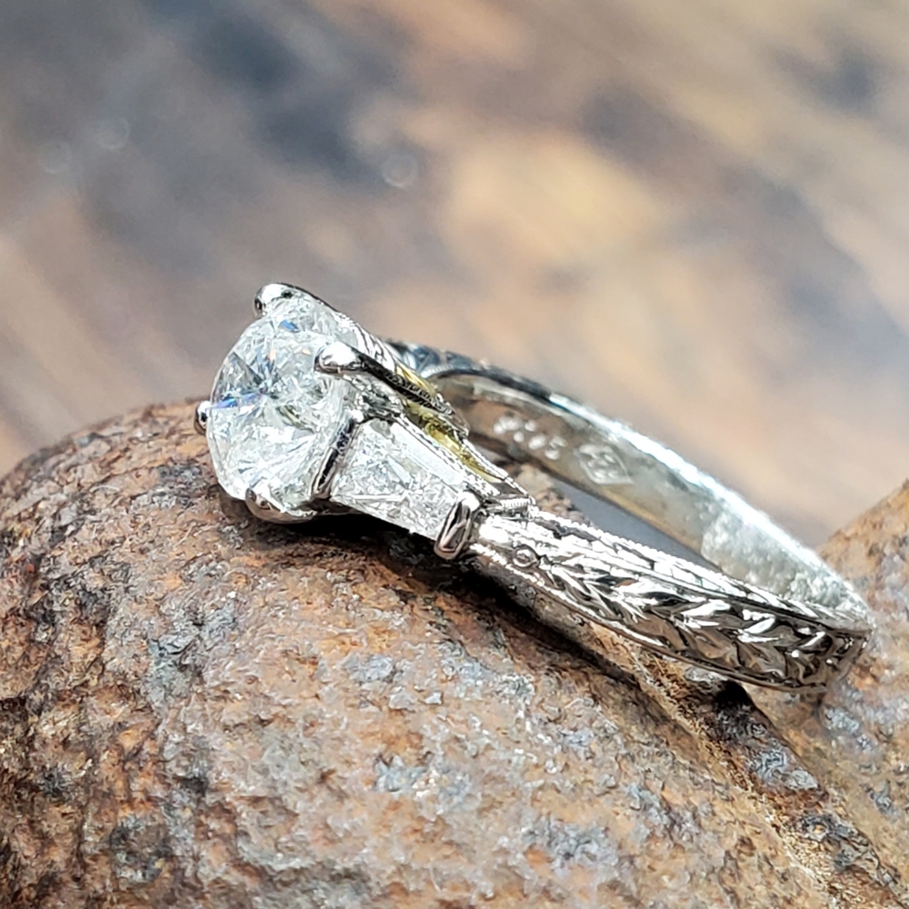Varna 1.27ctw Diamond Engagement Ring
