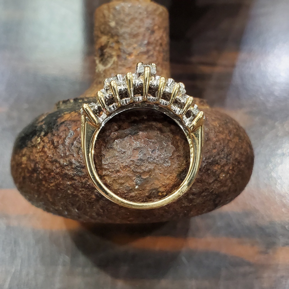 2.00ctw Diamond Cluster Ring