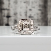 10K Diamond Ring 