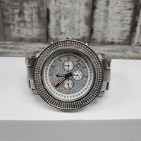 Stainless Steel Wrist Don & Co. JRDC204 Diamond Watch