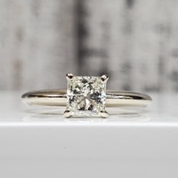 .85ct Princess Cut Diamond Solitaire Ring