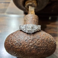 .50ctw Twisted Shank Diamond Ring