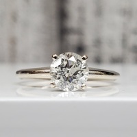  1.03ct RB Diamond Solitaire Engagement Ring