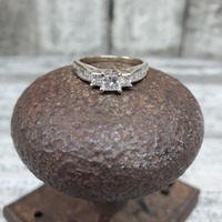 14K 1.10ctw Diamond Engagement Ring