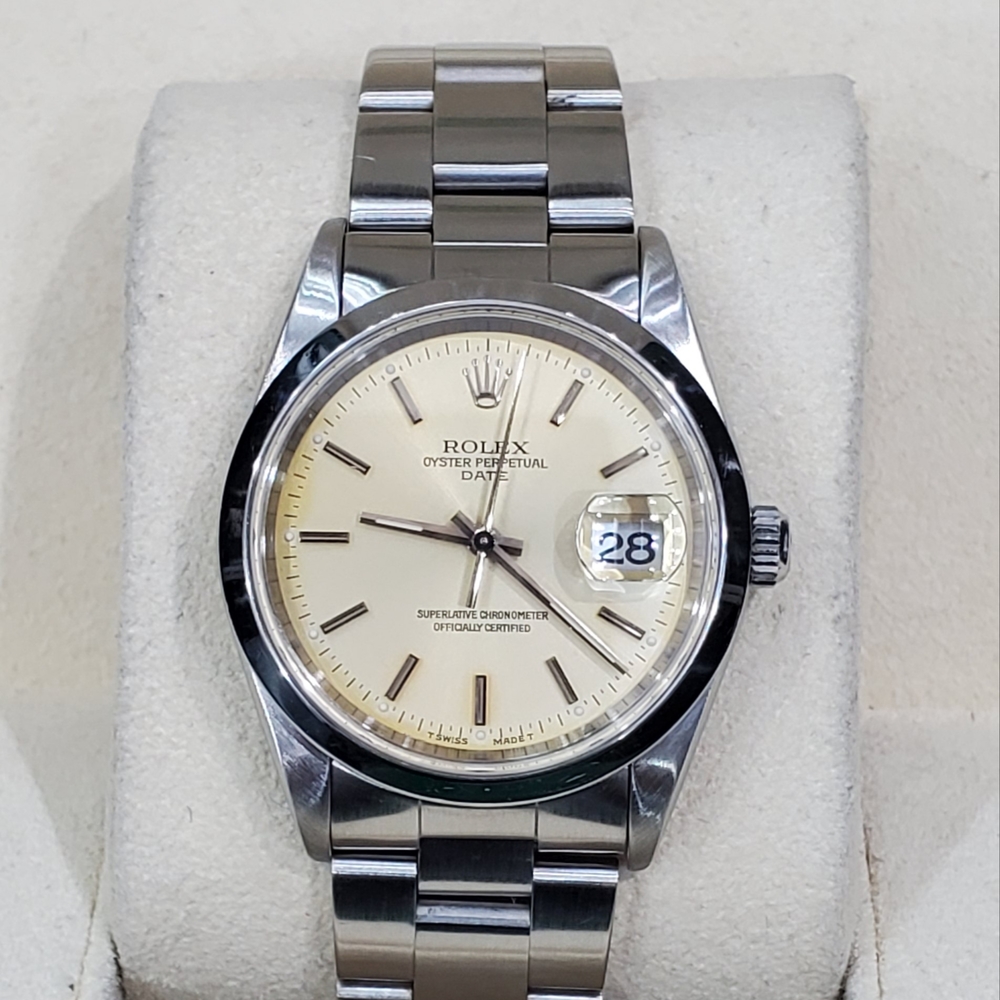 '95 Rolex 15200 Stainless Steel Oyster Perpetual Date | Dynasty Jewelry ...