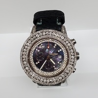 11ctw Diamond Breitling Super Avenger A13370 