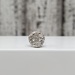 14K Single Diamond Cluster Stud Earring w/ Friction Back