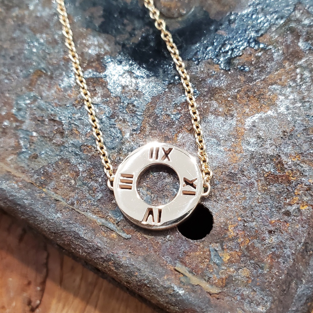 Tiffany & Co. Atlas Pierced 18K Rose Gold Bracelet