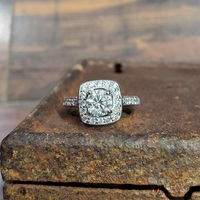 .90ctw Platinum Diamond Ring