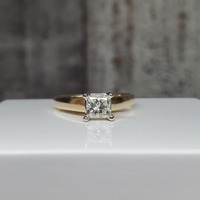 .66ct Princess Cut Solitaire Ring