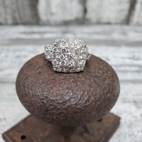 14K 2.75ctw Diamond Cluster Ring 