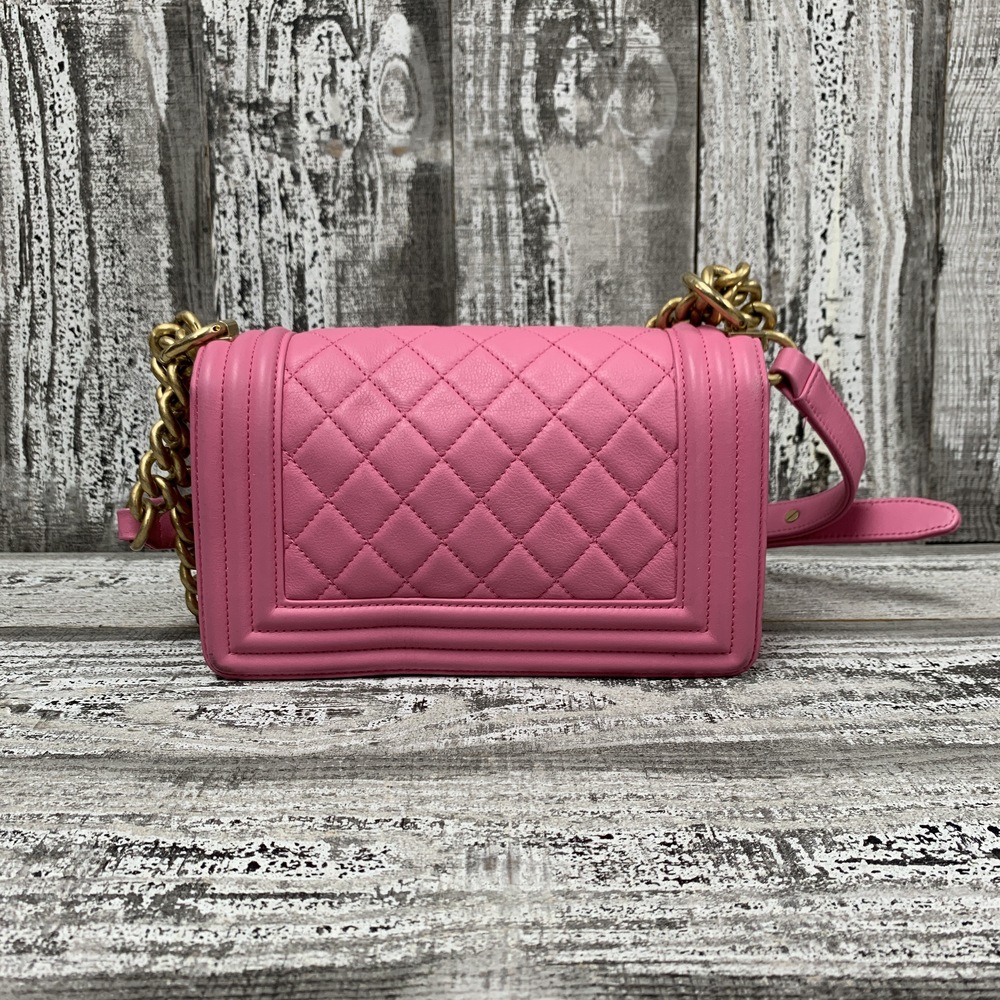 Chanel Le Boy Bag Small Pink 