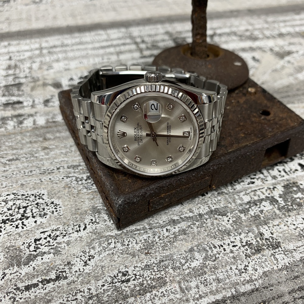 Rolex 116234 36mm Factory Dia Dial Jubilee Watch 