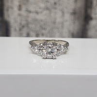 14K Diamond Ring 