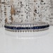 18K Sapphire + Diamond Bracelet