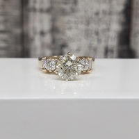 14K Diamond Ring
