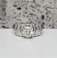 Platinum Diamond Ring
