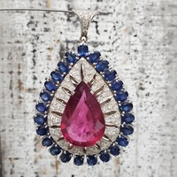 18K Scala Gioielli Diamond Pendant