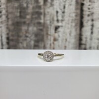 14K Diamond Ring 