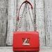 Louis Vuitton Epi Twist Shoulder Bag MM Coquelicot