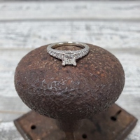 14k ..88ctw Diamond Engagement Ring