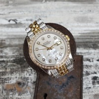 Rolex 36mm Datejust Bust Down Diamond Watch