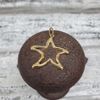 18K Starfish Pendant