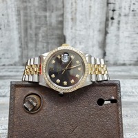 Rolex Datejust 1.08ctw Diamond Bezel Watch