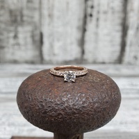 14K .75ctw Diamond Engagement Ring