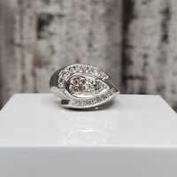 14K .85ctw Vintage Diamond Ring