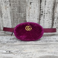 Gucci Marmont Purple Bag 