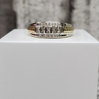 10K .50ctw Diamond Band Ring 
