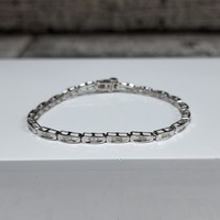7.25" 1.00ctw 14K Diamond Bracelet