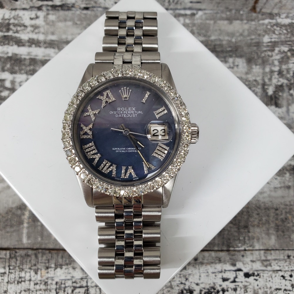 Rolex 16014 Datejust Men's Diamond Watch