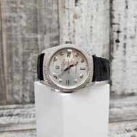 Rolex 36mm Day-Date 118139 Diamond Men's Watch