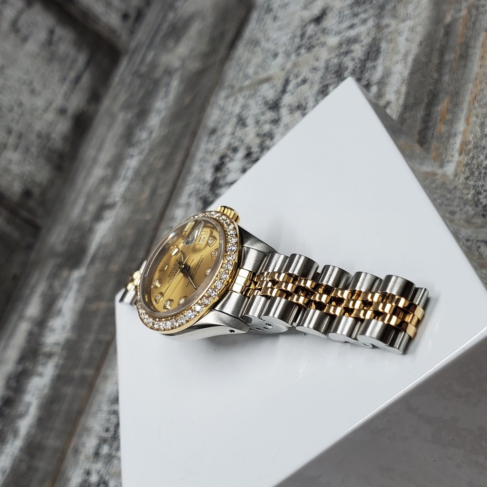 Rolex 69173 Datejust Diamond Ladies Watch