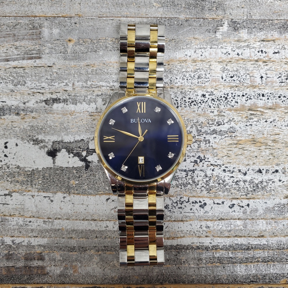 Bulova Classic Diamond Men's Watch C9771106 Dynasty Jewelry and Loan