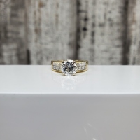 14K 2.55ctw Diamond Engagement Ring 