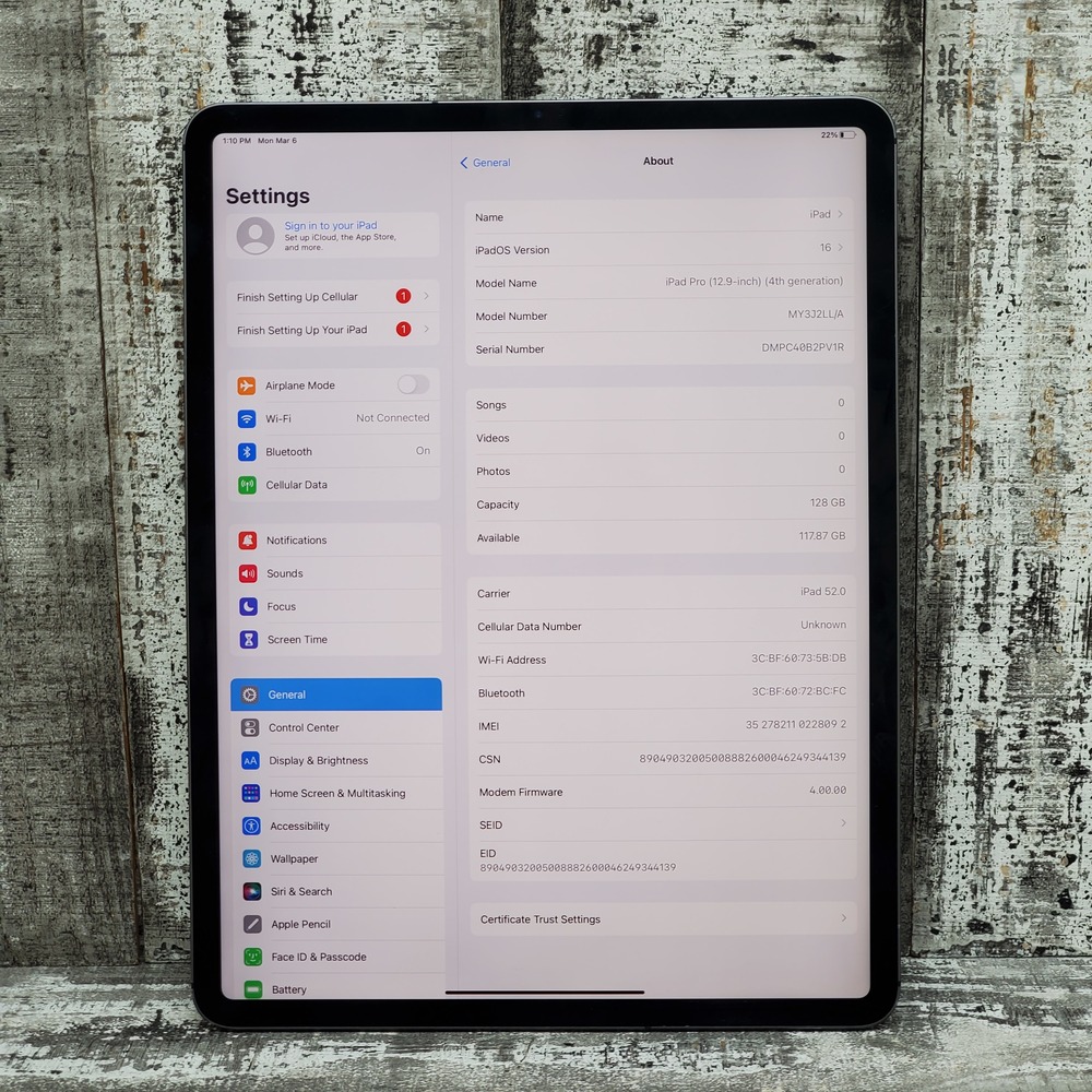 Apple iPad Pro 4th Generation 128GB | Dynasty Jewelry and Loan