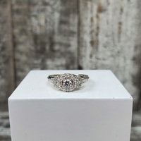 14K .60ctw Diamond Engagement Ring 