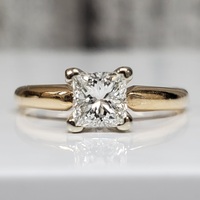 14K .40ctw Diamond Solitaire Engagement Ring