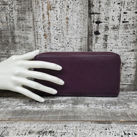 Louis Vuitton Zippy Wallet Fuchsia Epi Purple