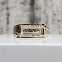 10K .40ctw Diamond Band Ring 