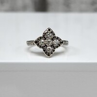 14K Fancy Shaped Diamond Ring