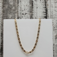 26.5" 14K TriColor Valentino Link Necklace