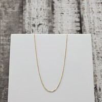 16.25" 14KBox Chain Necklace