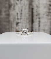 14K 1.02ctw Solitaire Diamond Engagement Ring