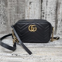 Gucci Matelasse Small GG Marmont Bag 